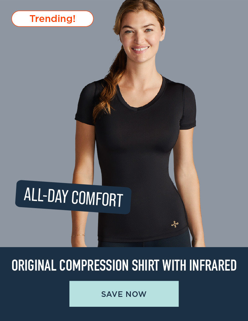 ORIGINAL COMPRESSION SHIRT WITH INFRARED SAVE NOW