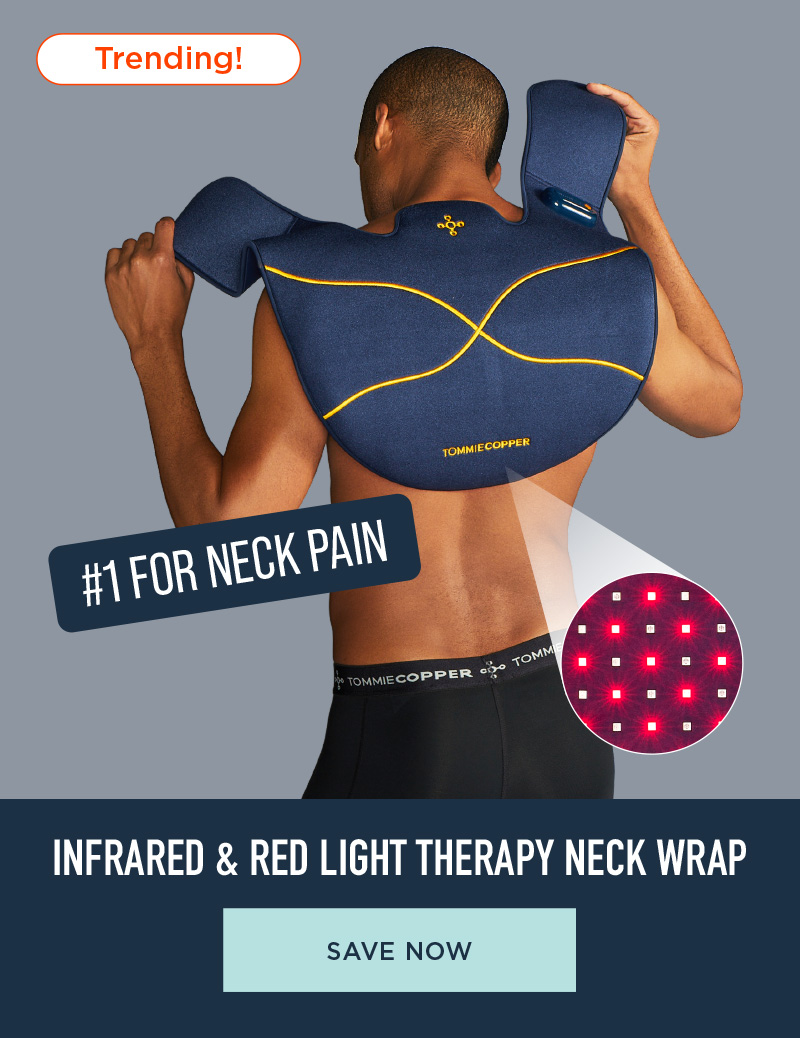 INFRARED & RED LIGHT THERAPY NECK WRAP SAVE NOW