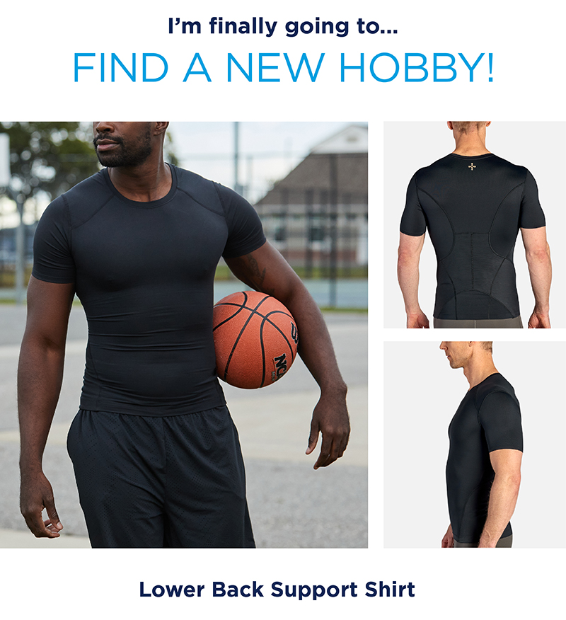 Men's Lower Back Support Shirt