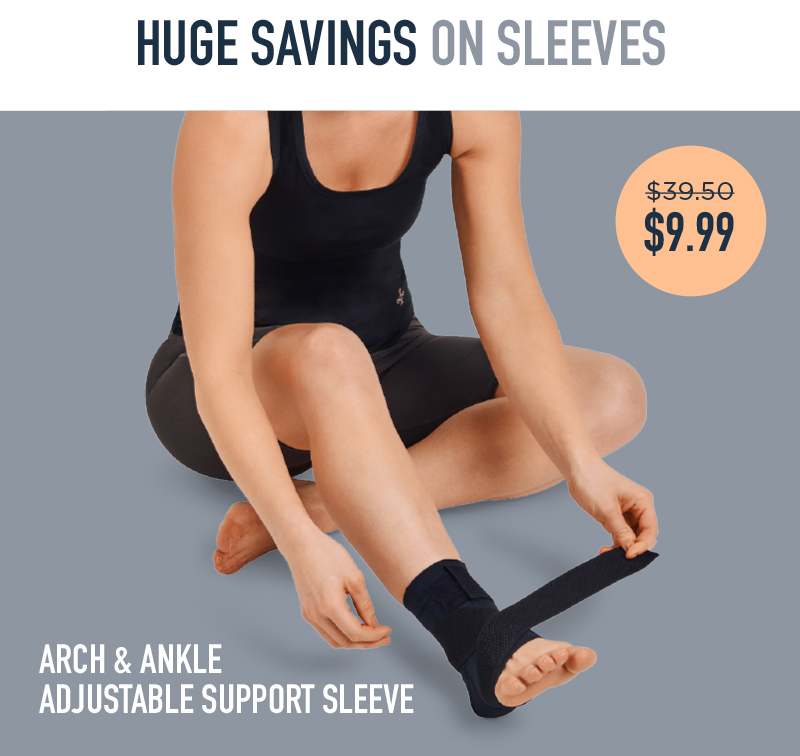 HUGE SAVINGS ON SLEEVES