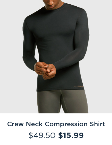 CREW NECK COMPRESSION SHIRT