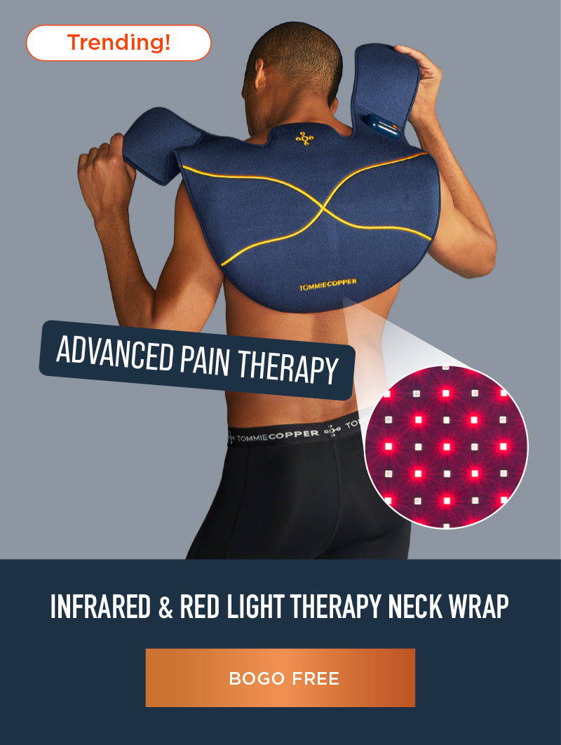 INFRARED & RED LIGHT THERAPY NECK WRAP BOGO FREE