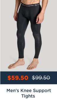 MEN'S KNEE SUPPORT TIGHTS