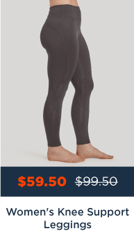 WOMEN'S KNEE SUPPORT LEGGINGS