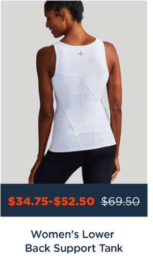 WOMEN'S LOWER BACK SUPPORT TANK