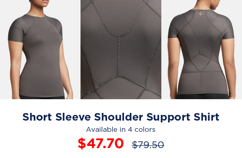 Women's Pro-Grade Short Sleeve Shoulder Support Shirt