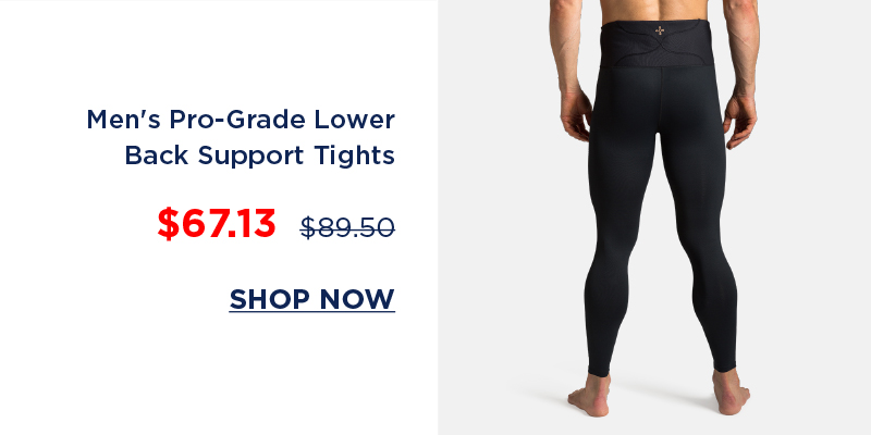 Men's Pro-Grade Lower Back Support Tights