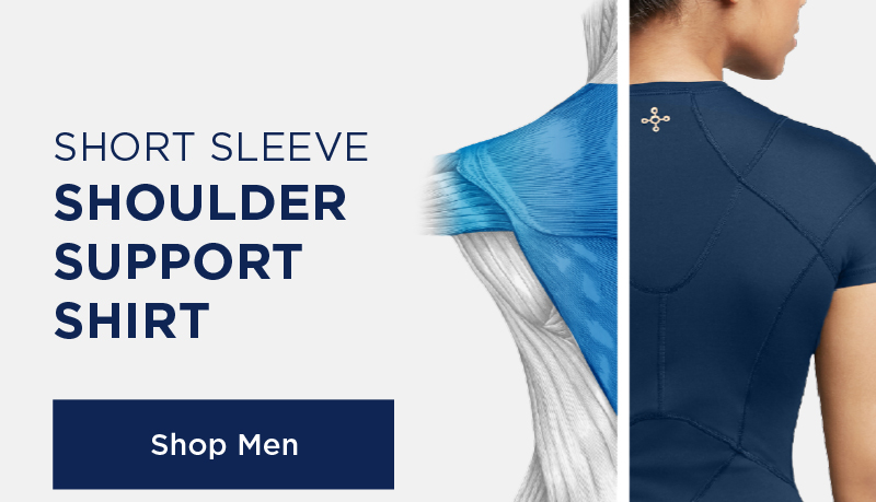 Men's Pro-Grade Short Sleeve Shoulder Support Shirt