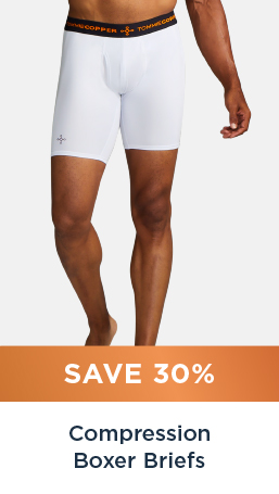 SAVE 30% COMPRESSION BOXER BREIFS