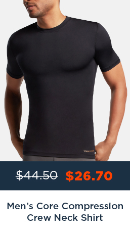 MEN'S CORE COMPRESSION CREW NECK SHIRT