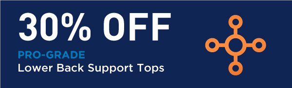 Lower Back Support Tops 30% Off