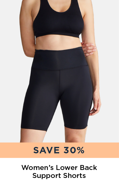  i SAVE 30% Womens Lower Back Support Shorts 