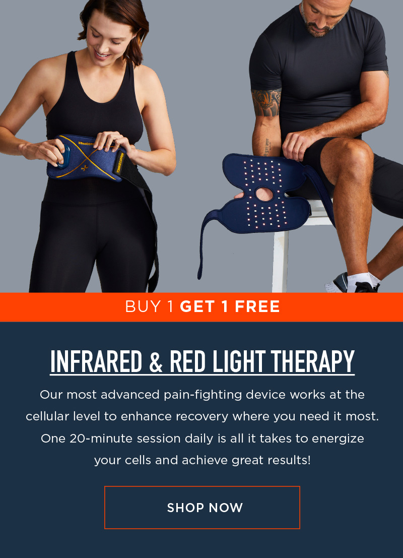 BUY 1 GET 1 FREE INFRARED & RED LIGHT THERAPY SHOP NOW