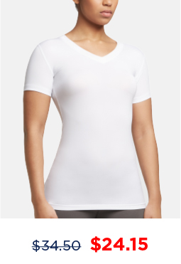 Women's Core Compression Short Sleeve V-Neck Shirt