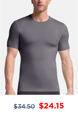 Men's Core Compression Short Sleeve Crew Neck Shirt