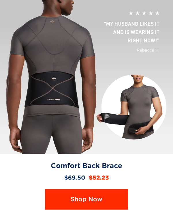 Men's Comfort Back Brace