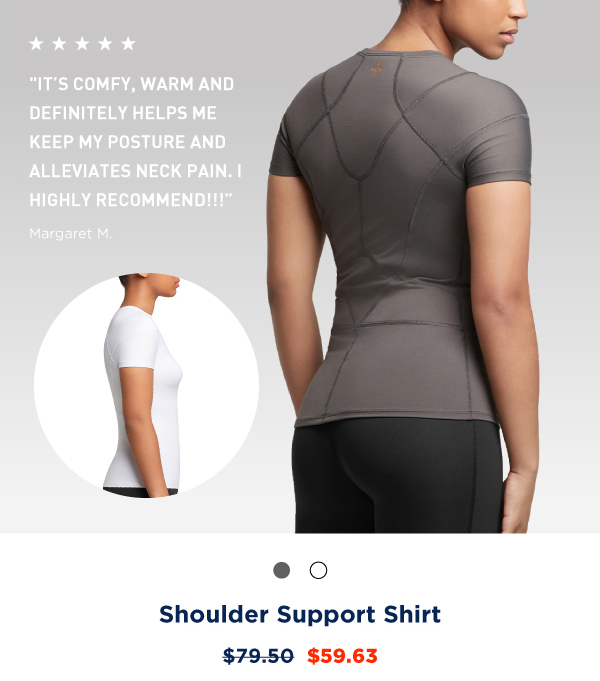 Women's Pro-Grade Short Sleeve Shoulder Support Shirt