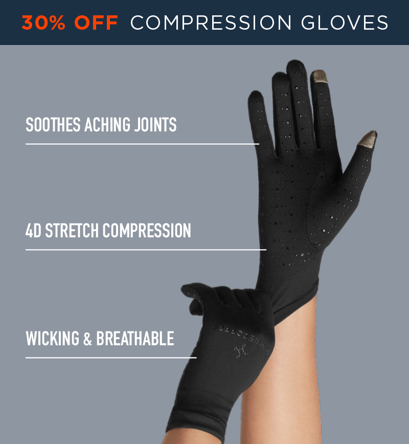 30% OFF COMPRESSION GLOVES