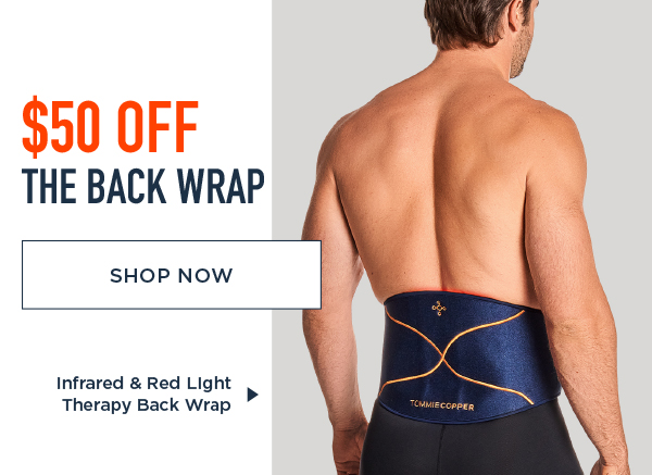  THE BACK WRAP SHOP NOW Infrared Red Light Therapy Back Wrap 
