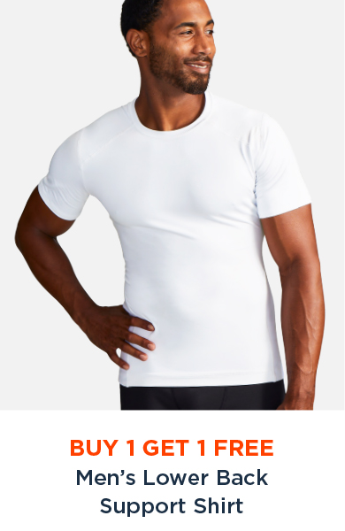 BUY 1 GET 1 FREE MEN'S LOWER BACK SUPPORT SHIRT