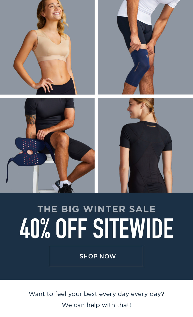 THE BIG WINTER SALE 40% OFF SITEWIDE SHOP NOW