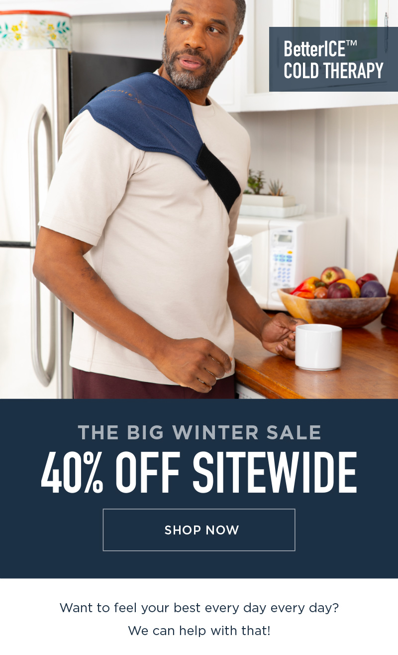 THE BIG WINTER SALE 40% OFF SITEWIDE SHOP NOW