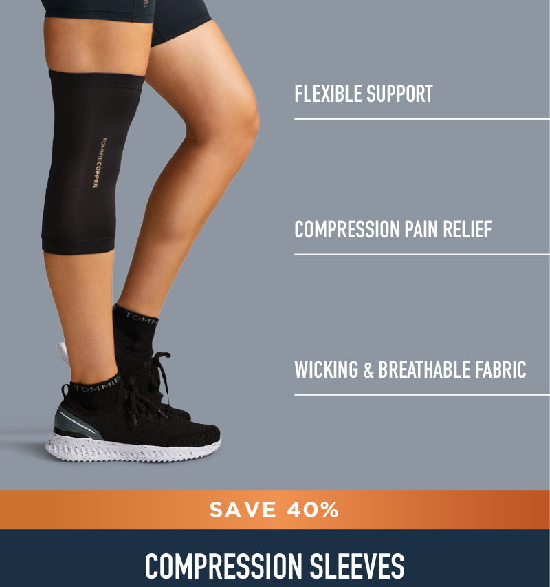 SAVE 40% COMPRESSION SLEEVES