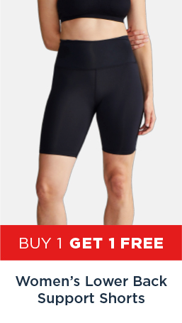 BUY 1 GET 1 FREE WOMEN'S LOWER BACK SUPPORT SHORTS