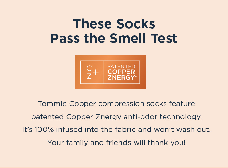 These Socks Pass the Smell Test