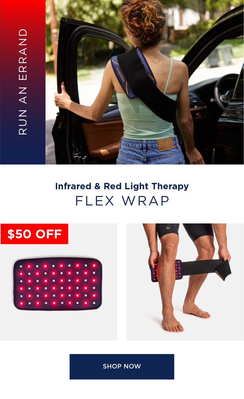 Pro-Grade Infrared & Red Light Therapy Flex Wrap