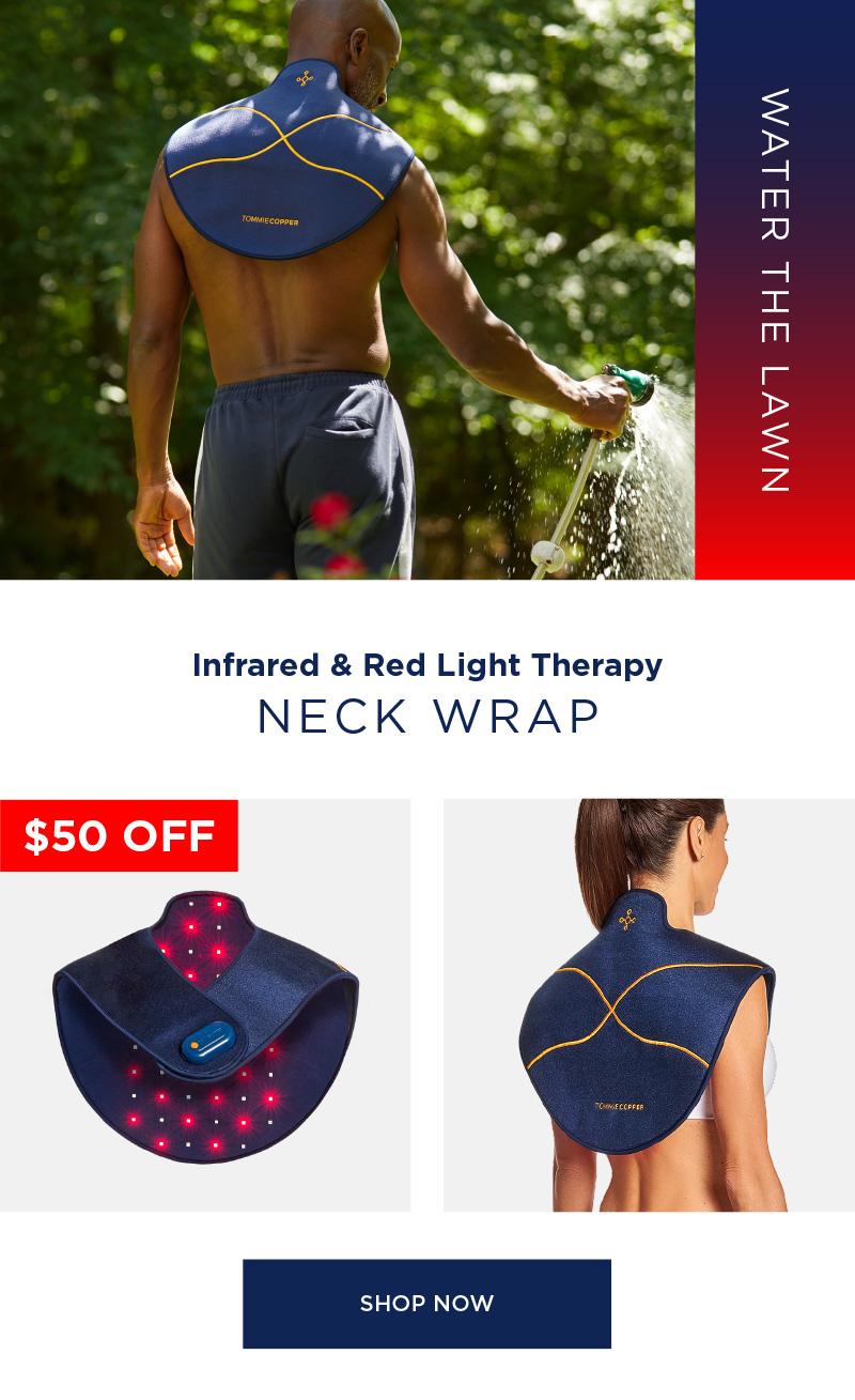 Pro-Grade Infrared & Red Light Therapy Neck Wrap