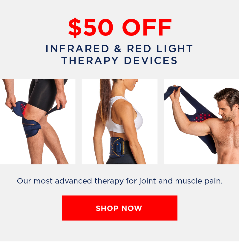 $50 Off Infrared & Red Light Therapy Devices