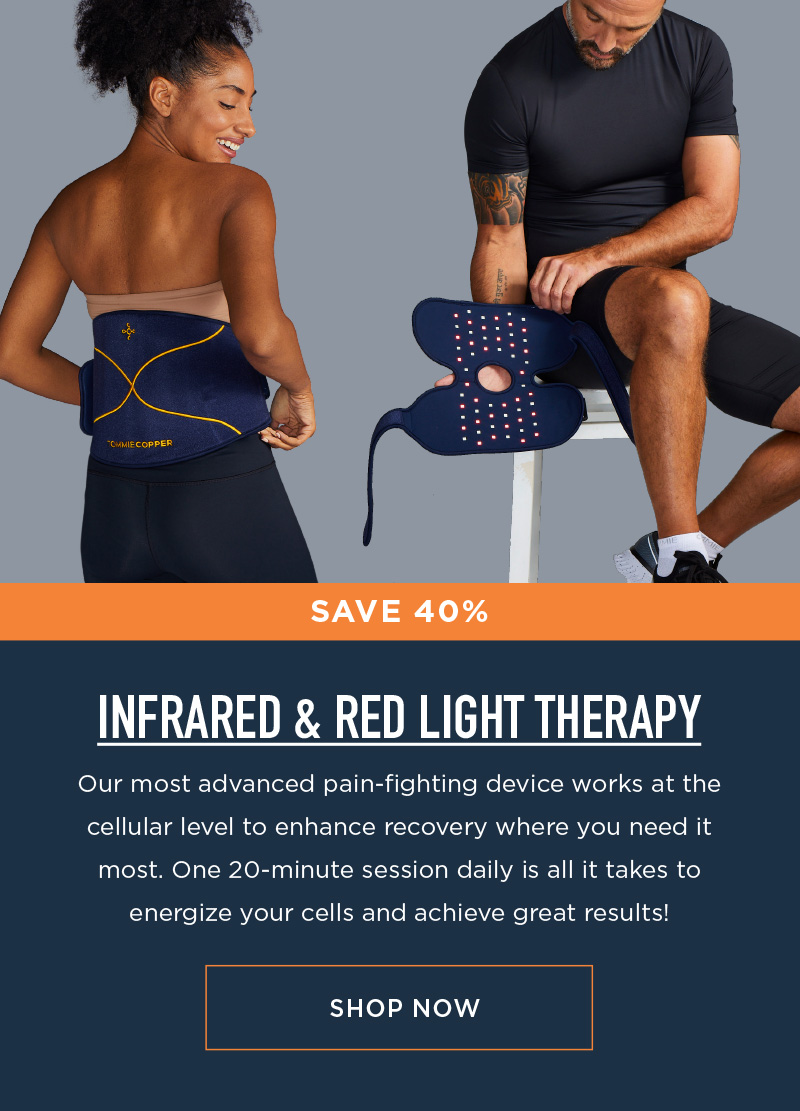 SAVE 40% INFRARED & RED LIGHT THERAPY DEVICES SHOP NOW