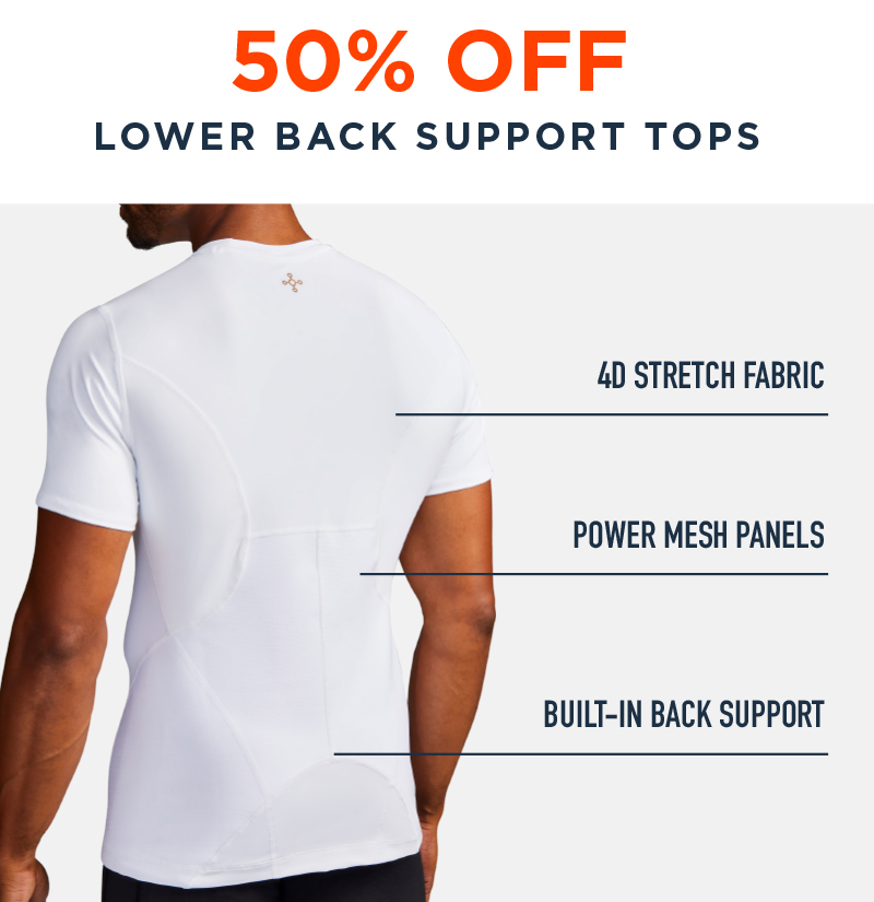 50% Off Lower Back Support Tops