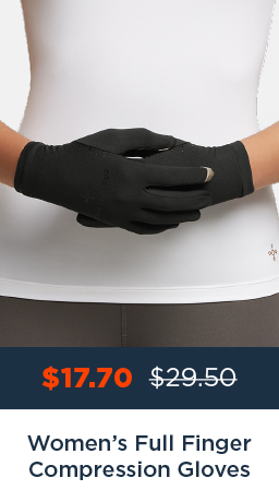 Women's Full Finger Compression Gloves