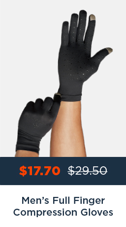 Men's Full Finger Compression Gloves