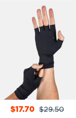 Men's Core Compression Half Finger Gloves