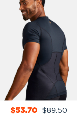 Men's Lower Back Support Shirt