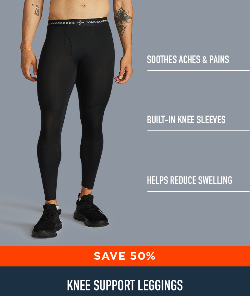 SAVE 50% KNEE SUPPORT LEGGINGS