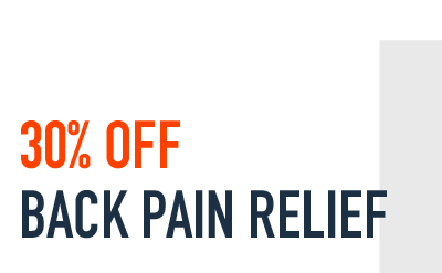 30% Off Back Pain Relief