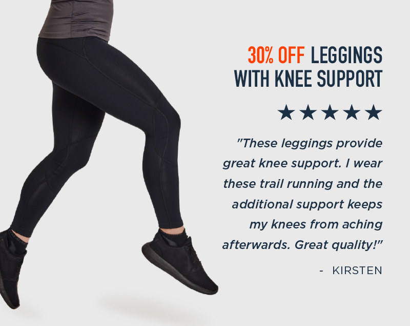 30% Off Leggings with Knee Support