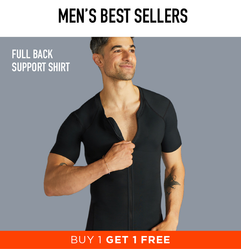 MEN'S BEST SELLERS FULL BACK SUPPORT SHIRT BUY 1 GET 1 FREE