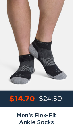 Men's Flex Fit Ankle Socks $14.70