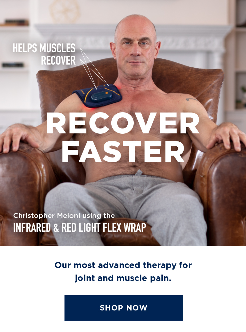 Recover Faster with Infrared & Red Light Flex Wrap