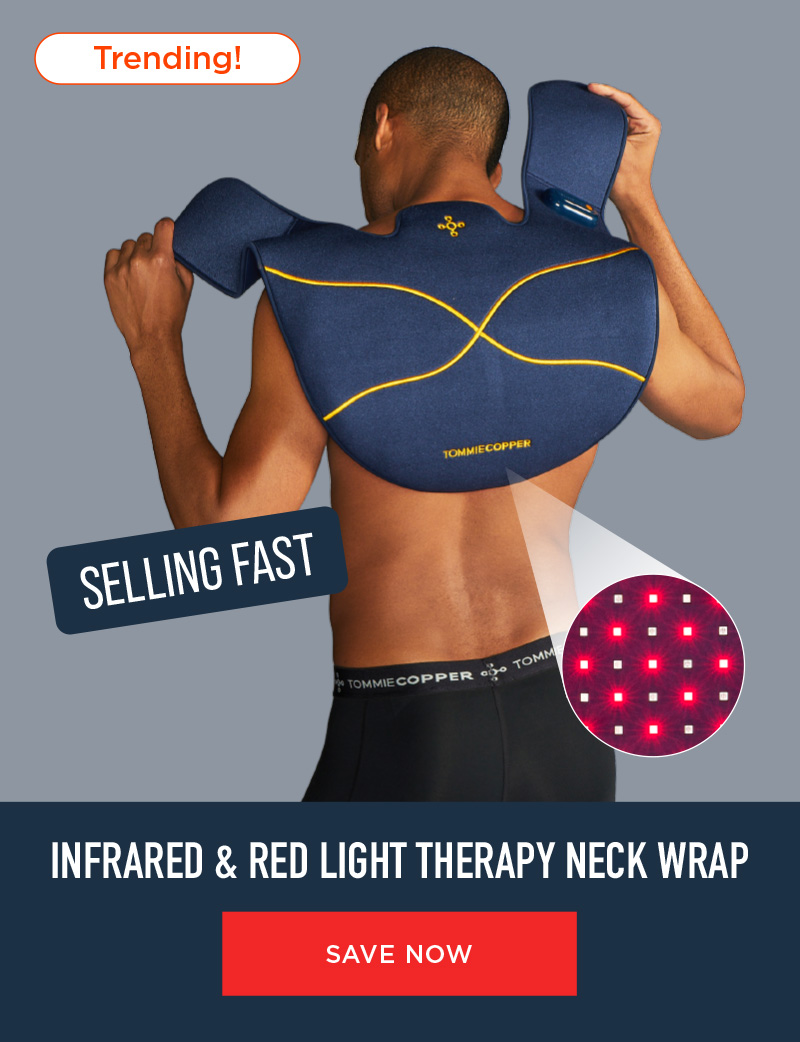 INFRARED & RED LIGHT THERAPY NECK WRAP SAVE NOW