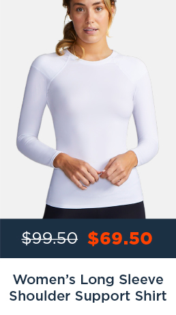 Women's Long Sleeve Shoulder Support Shirt