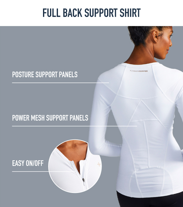 FULL BACK SUPPORT SHIRT