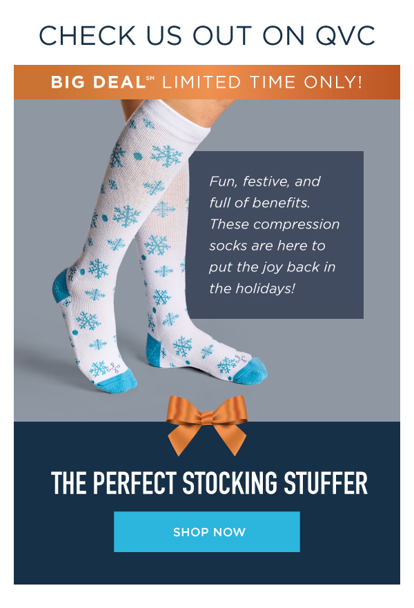 CHECK US OUT ON QVC THE PERFECT STOCKING STUFFER SHOP NOW