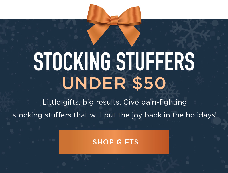 STOCKING STUFFERS UNDER $50 SHOP GIFTS