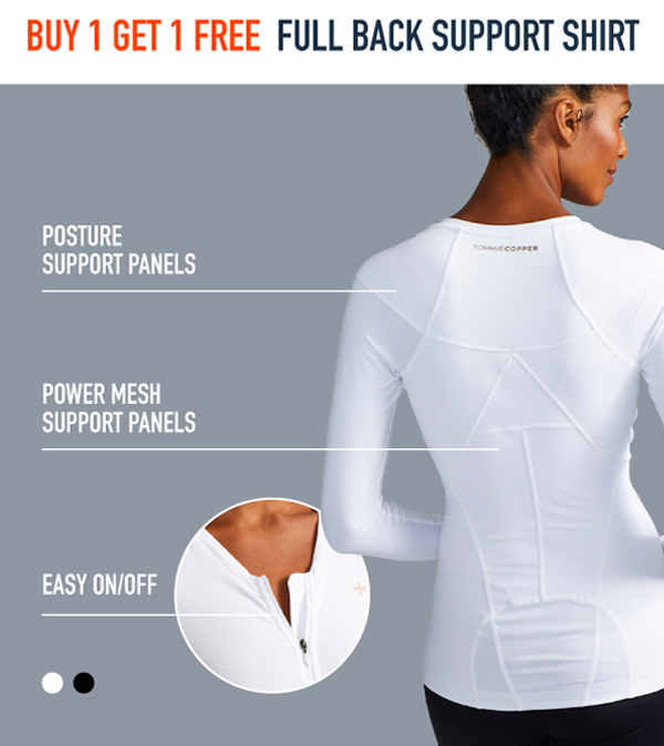 BUY 1 GET 1 FREE FULL BACK SUPPORT SHIRT